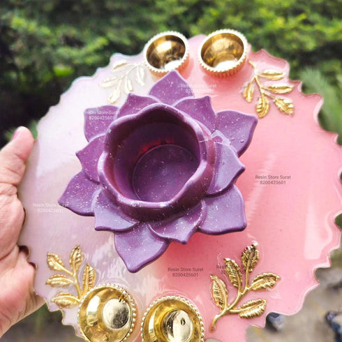 Metal Leaf - 6 Pcs Design B